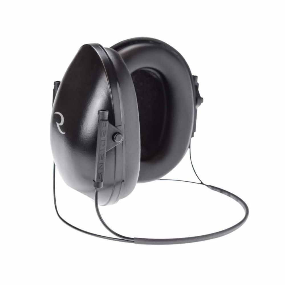 Radians LS0101CS Low Profile Behind-The-Head Ear Muffs NRR 19 dB Black