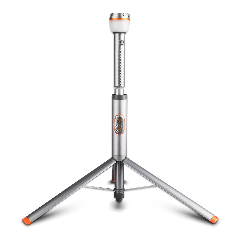 Smart Rechargeable Magnetic LED Flashlight Adjustable Height Camping Light US