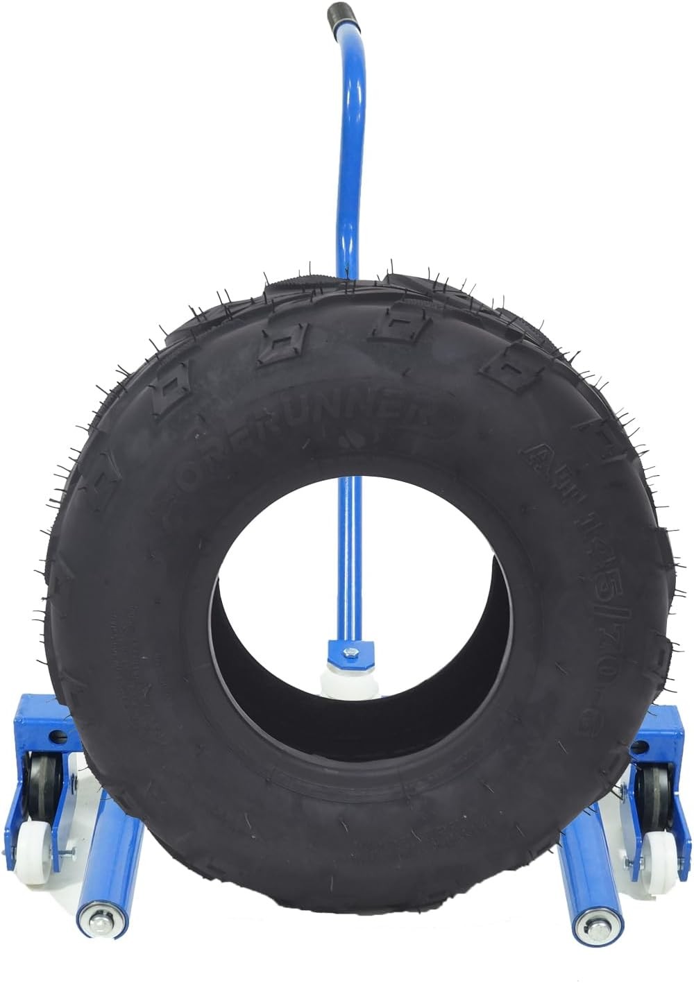 GARVEE Heavy-Duty Adjustable Tire Wheel Dolly 500lb Capacity w/ Ergonomic Handle