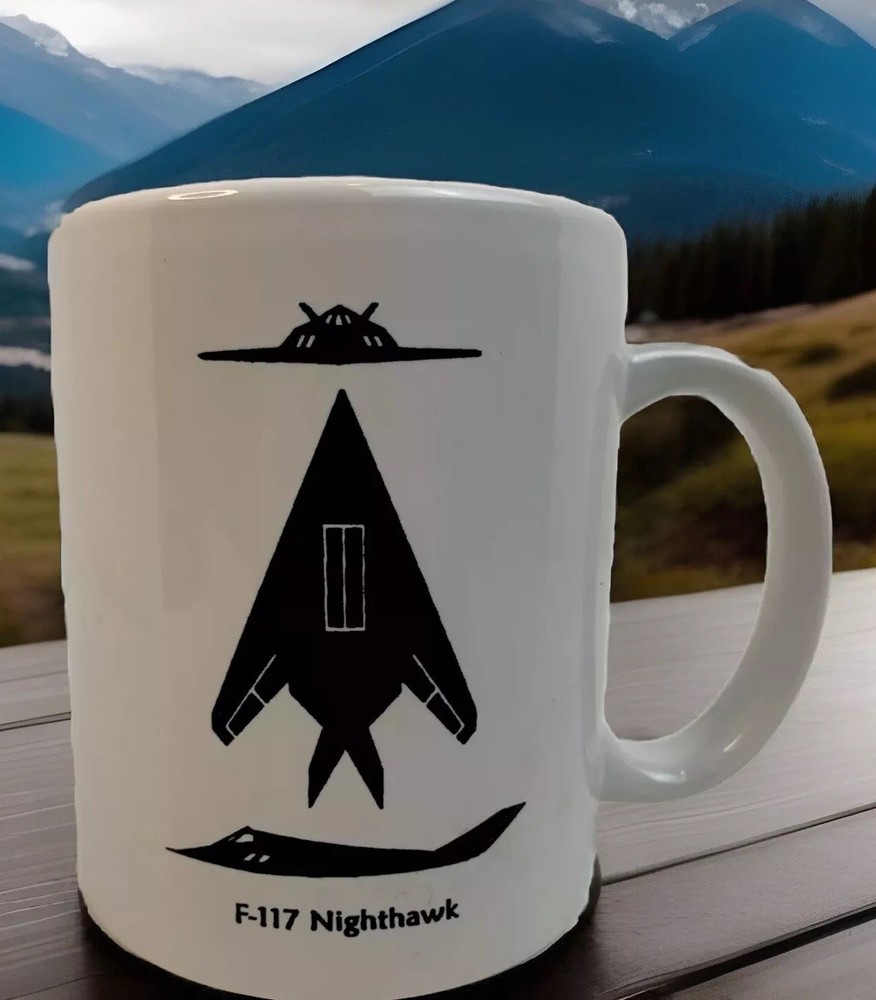 F-117 Nighthawk 8oz Born Aviation Mug