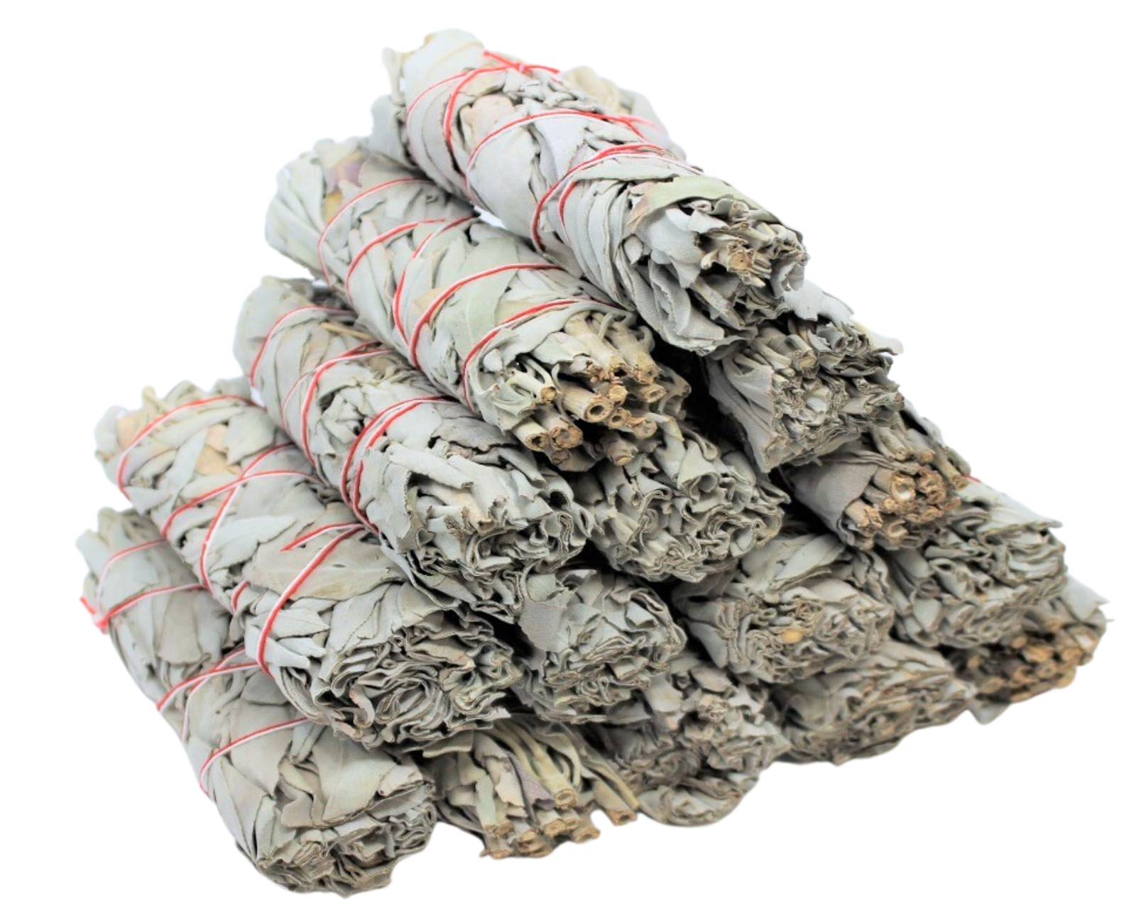 White Sage Smudge Stick, 4": Choose How Many (Bundle, House Cleansing, Bulk Lot)