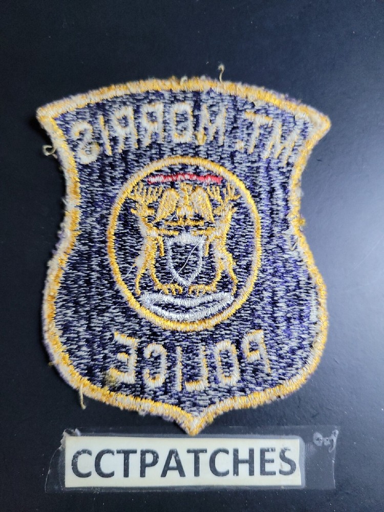 MT MORRIS, MICHIGAN POLICE SHOULDER PATCH MI