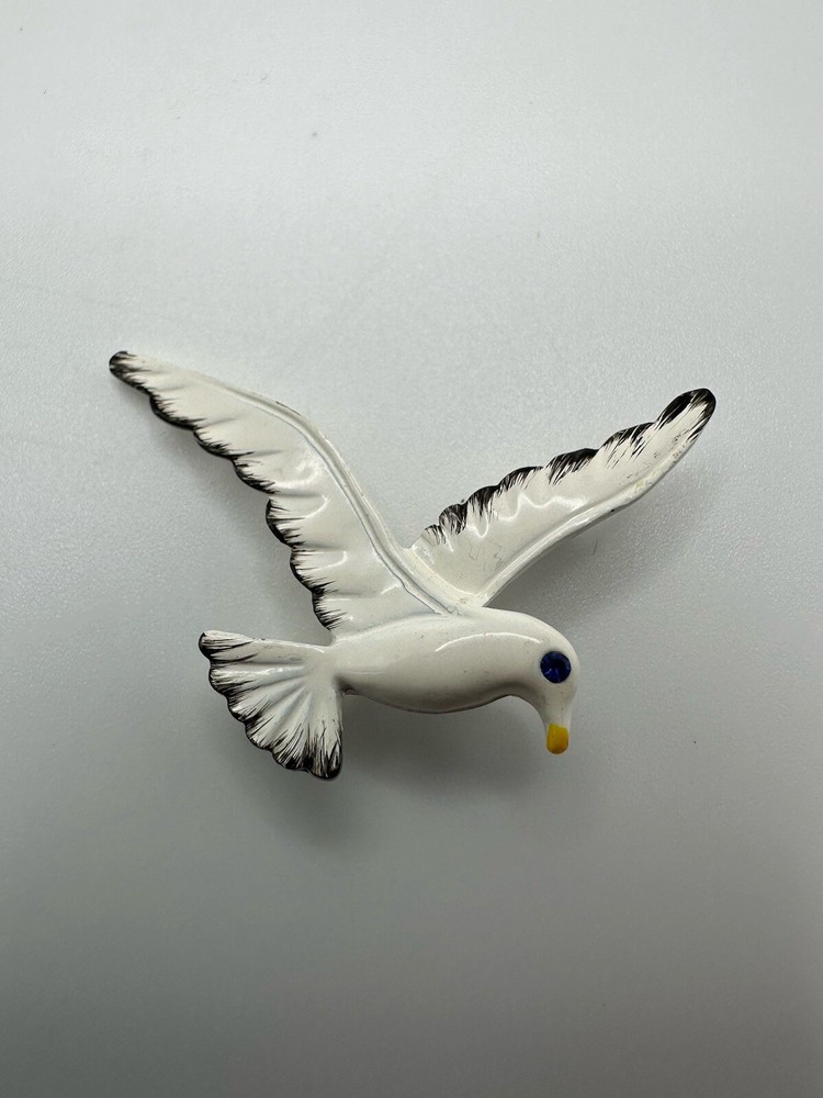 Vintage Gerry’s Seagull Brooch 4.4cm JB16