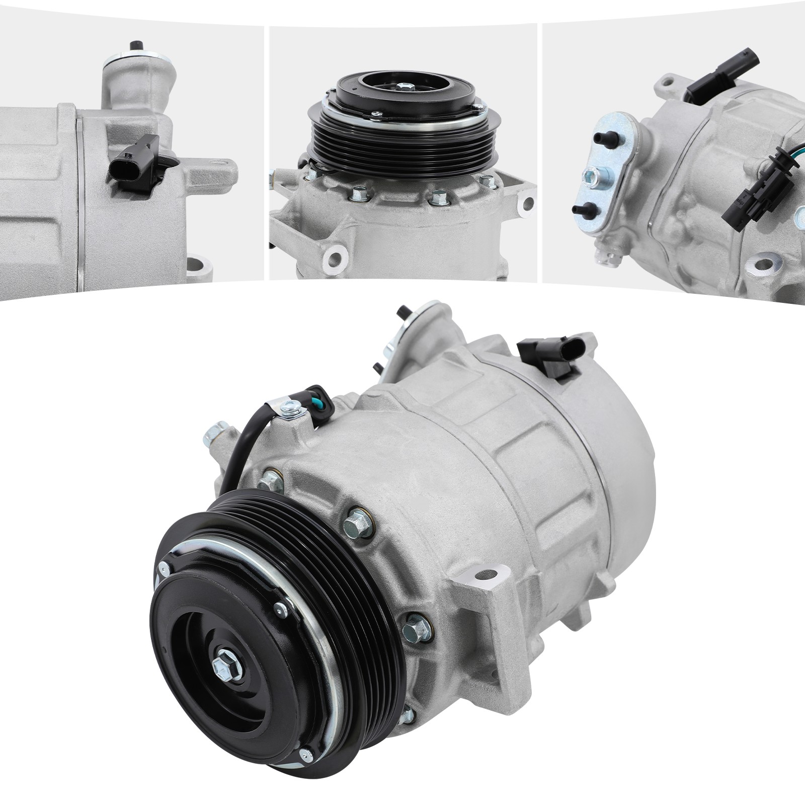 AC Compressor with Clutch for Chevrolet Malibu 2016-2022 L4 1.5L 84364335 NEW!