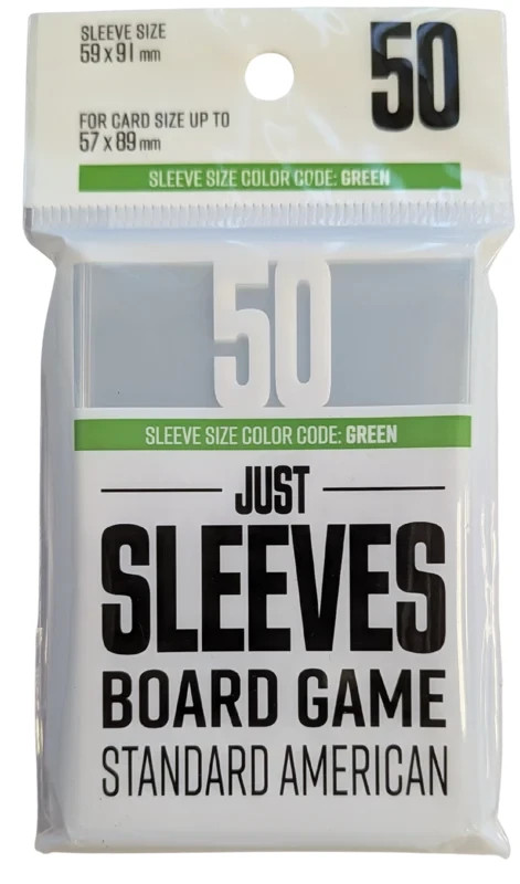 Gamegenic Just Sleeves - Standard American (50)