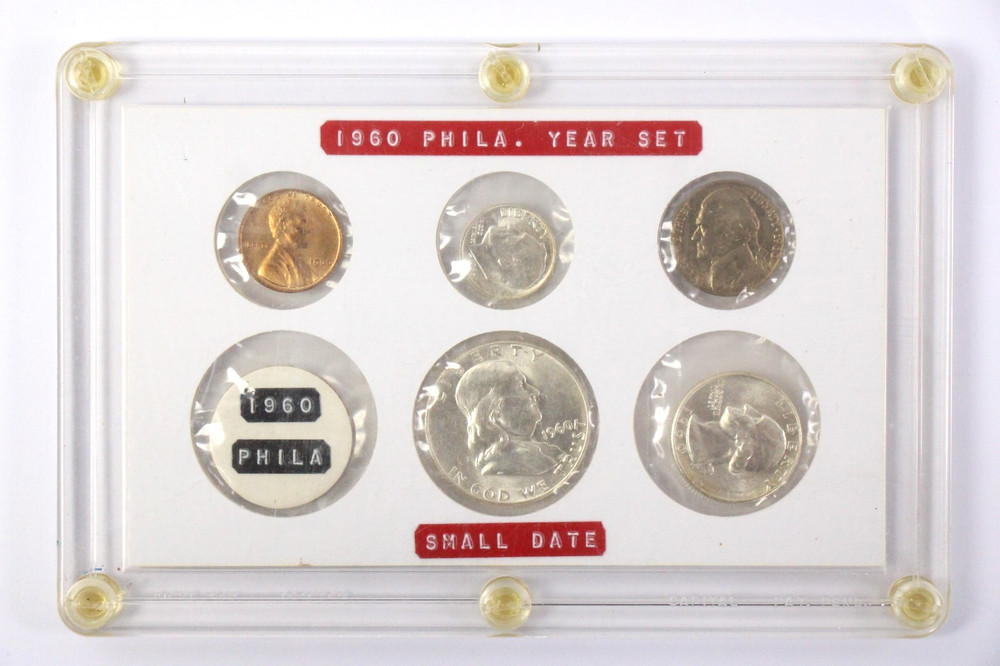 1960 U.S. Small Date 5-Coin Mint Set