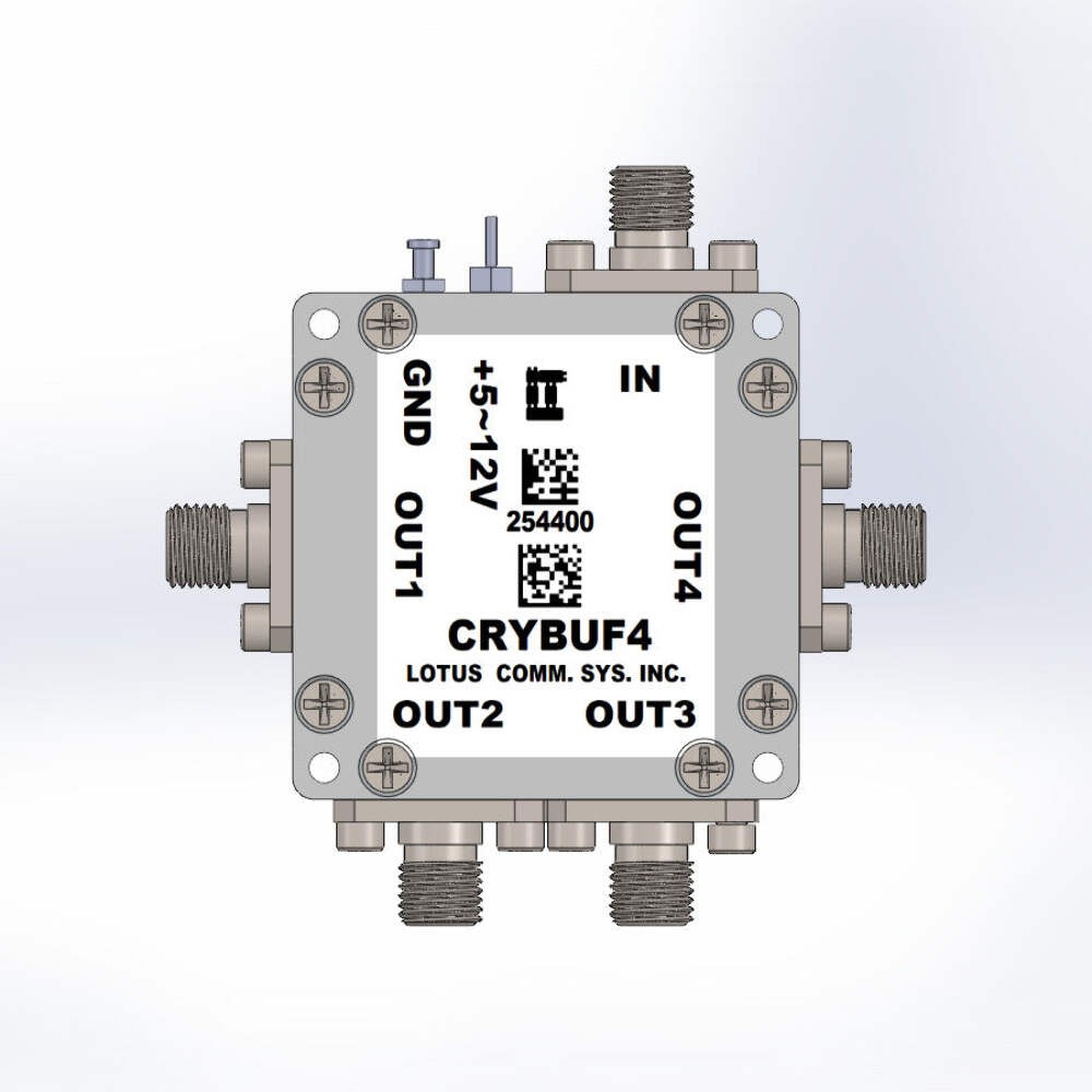 Clock Distribution 4 Outputs 1 Input (Wide Vol. +5~12V)