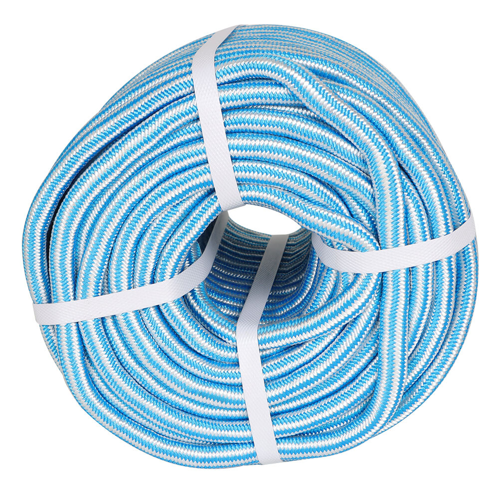 8000Lbs 1/2" × 200' 24 Strand Braid Polyester Rope Arborist Tree Climbing Rope