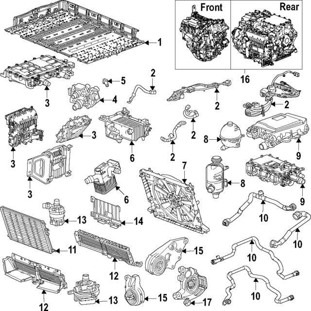 Genuine GM Control Module 24058957