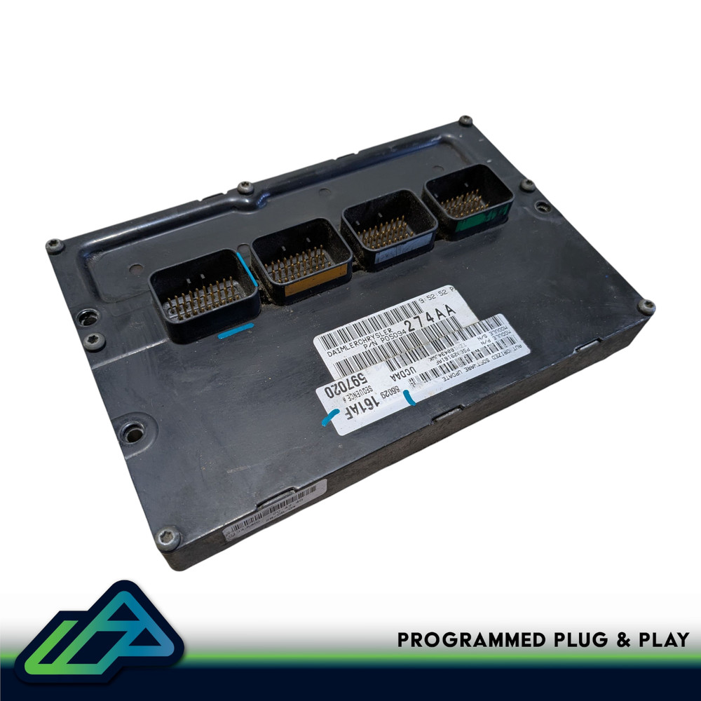 2004 Dodge Ram 1500 5.7L VIN PROGRAMMED ECU Engine Control Module 56029161AF