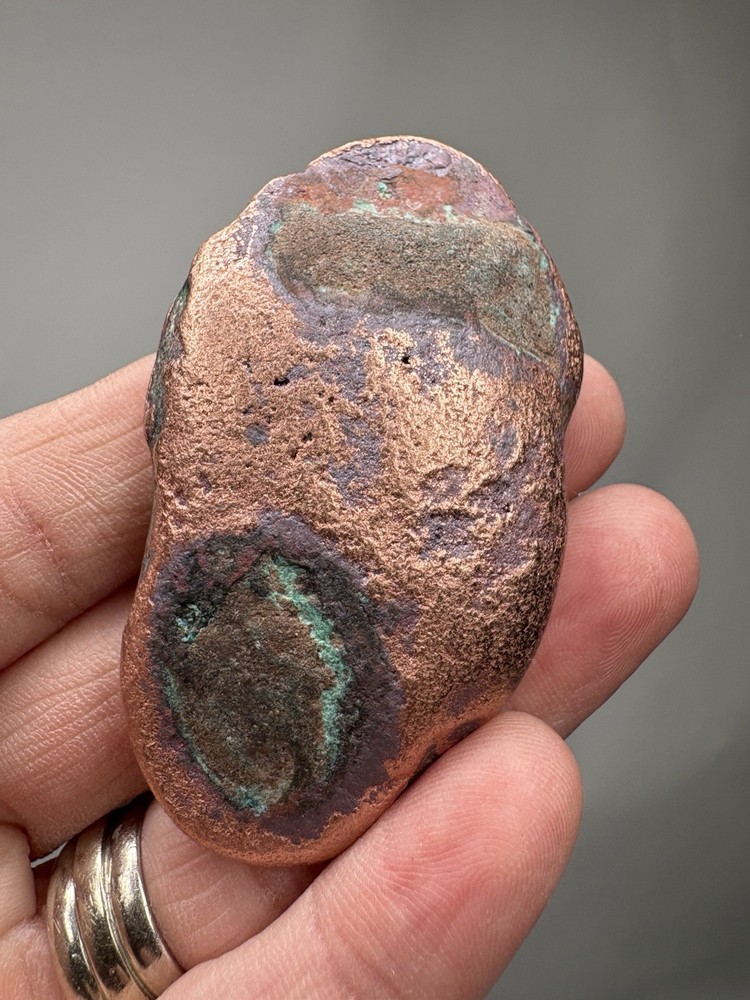 Pure Native Michigan Solid Float Copper Mineral Specimen Lake Superior Keweenaw