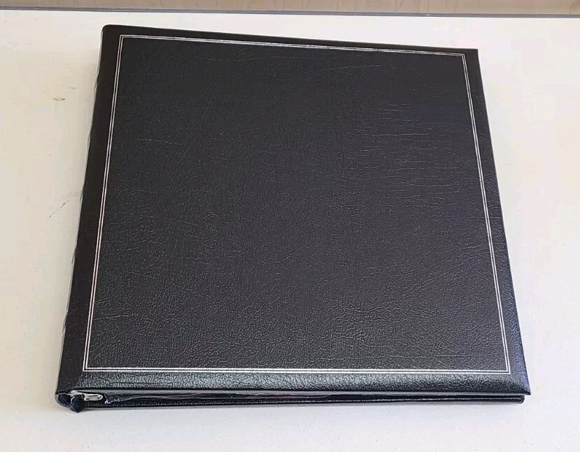 CD/DVD Storage Binder Set, Black w/ 10 Sleeves