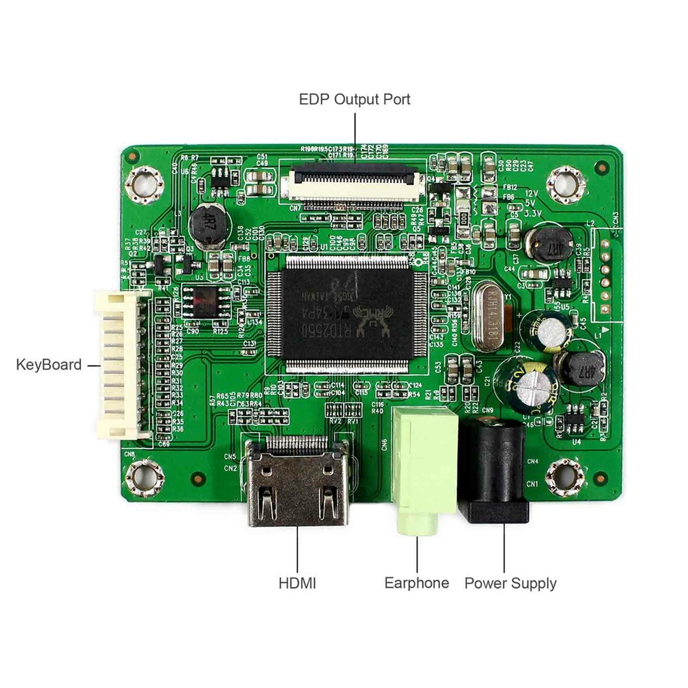 HDMI LCD Controller Board For 17.3inch N173HCE-E31 1920X1080 30Pin eDP LCD Panel