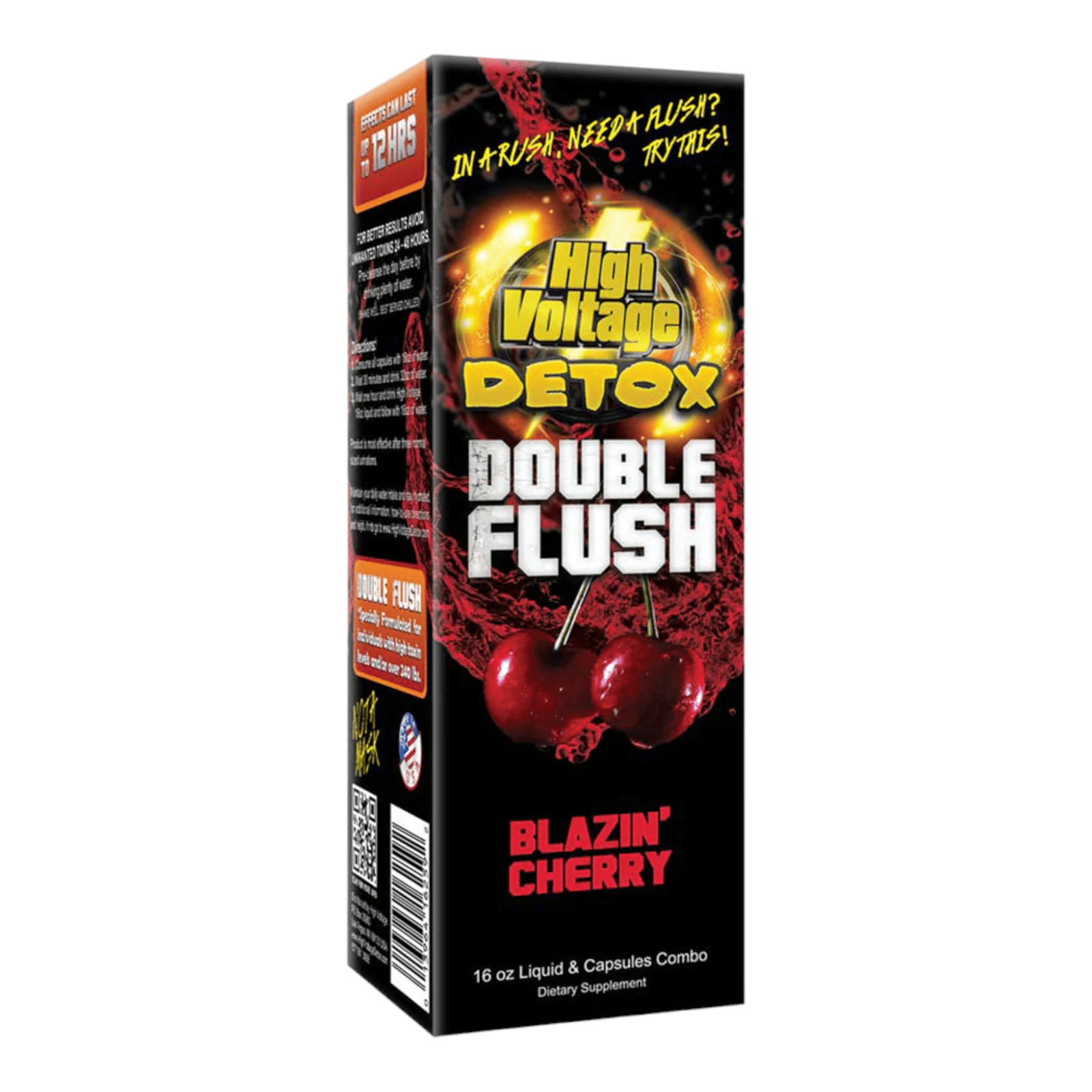 High Voltage | Detox Double Flush 16oz + Capsules