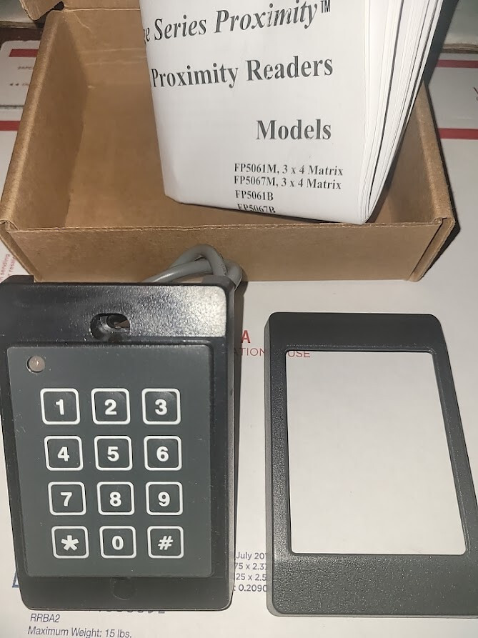 INDALA FlexPass FP5061M+/10022  26BitWiegand-1L Standard 26 bit Reader, Matrix