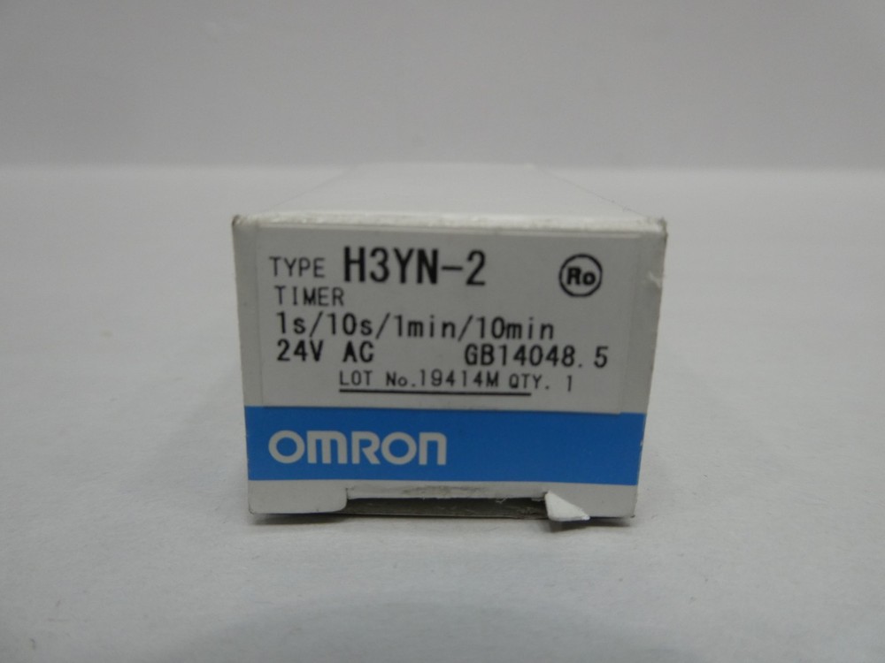 Omron H3YN-2 Timer 0.1s-10min 24v-ac