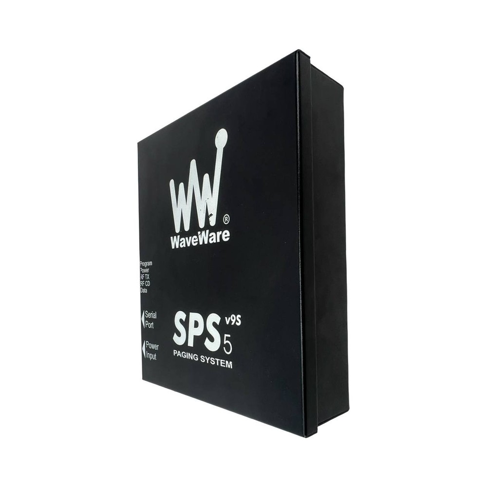 WAVEWARE SPS-5V9S PAGING SYSTEM 0100-2701 | NO Cables