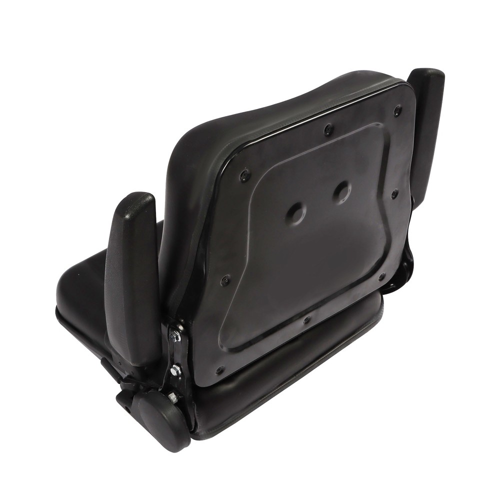 w/ Armrest Universal Tractor Seat For Forklift Excavator Skid Loader