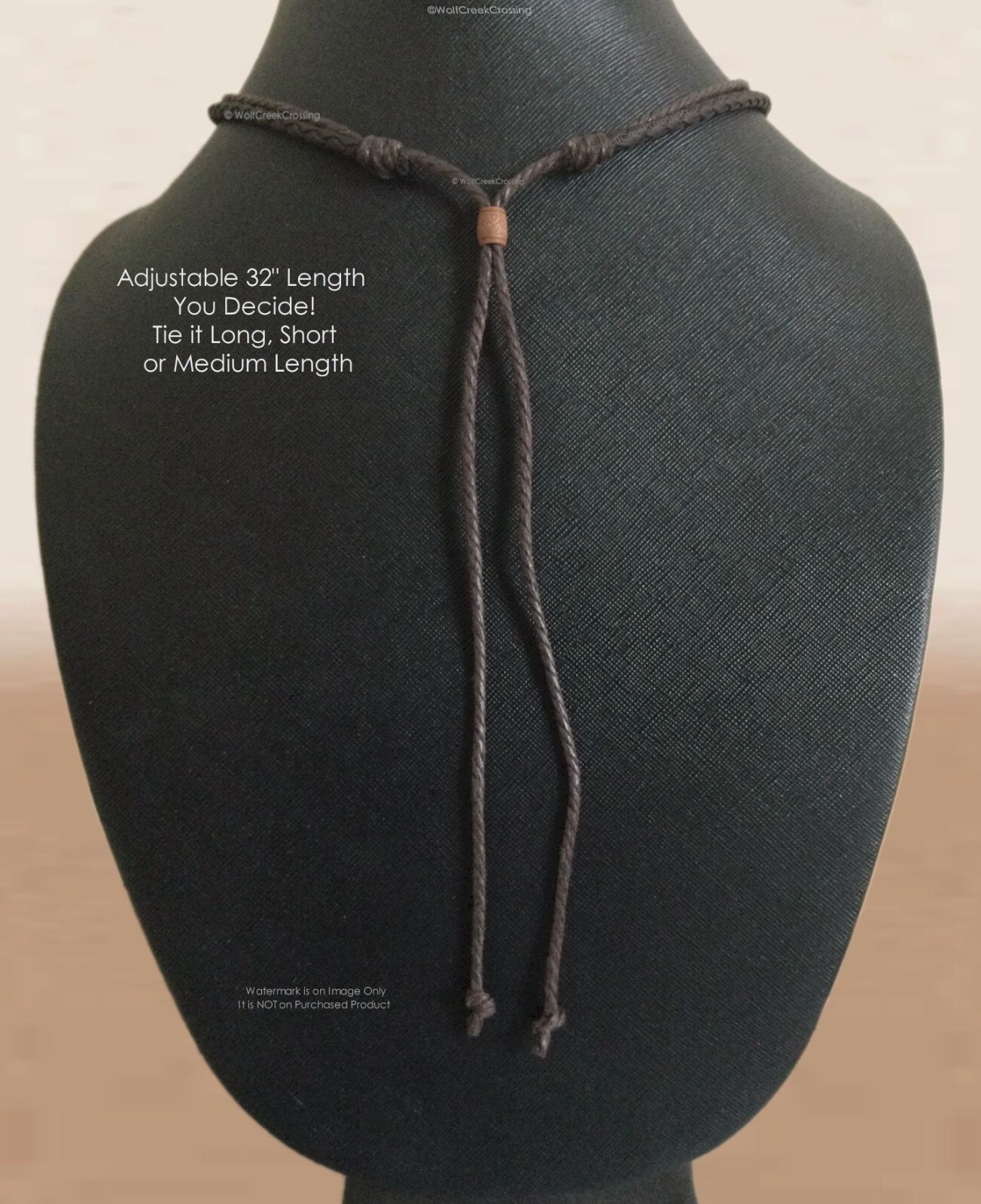 TRIBAL Leather STONE ARROWHEAD Adjustable 32" Necklace Turquoise HOT! FREE SHIP'