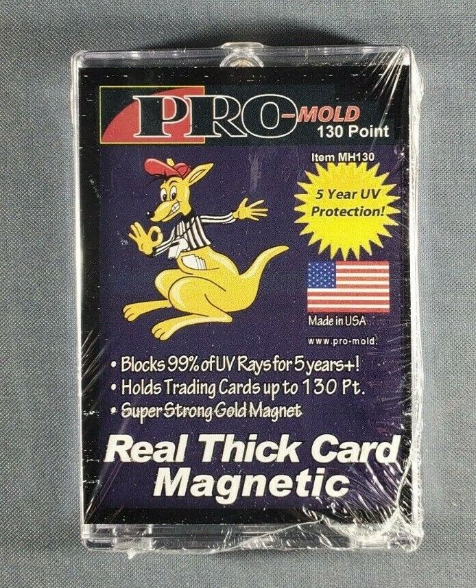 18x Pro Mold MH130 Original 130pt Magnetic Card Holder One Touch (1 Full Box)