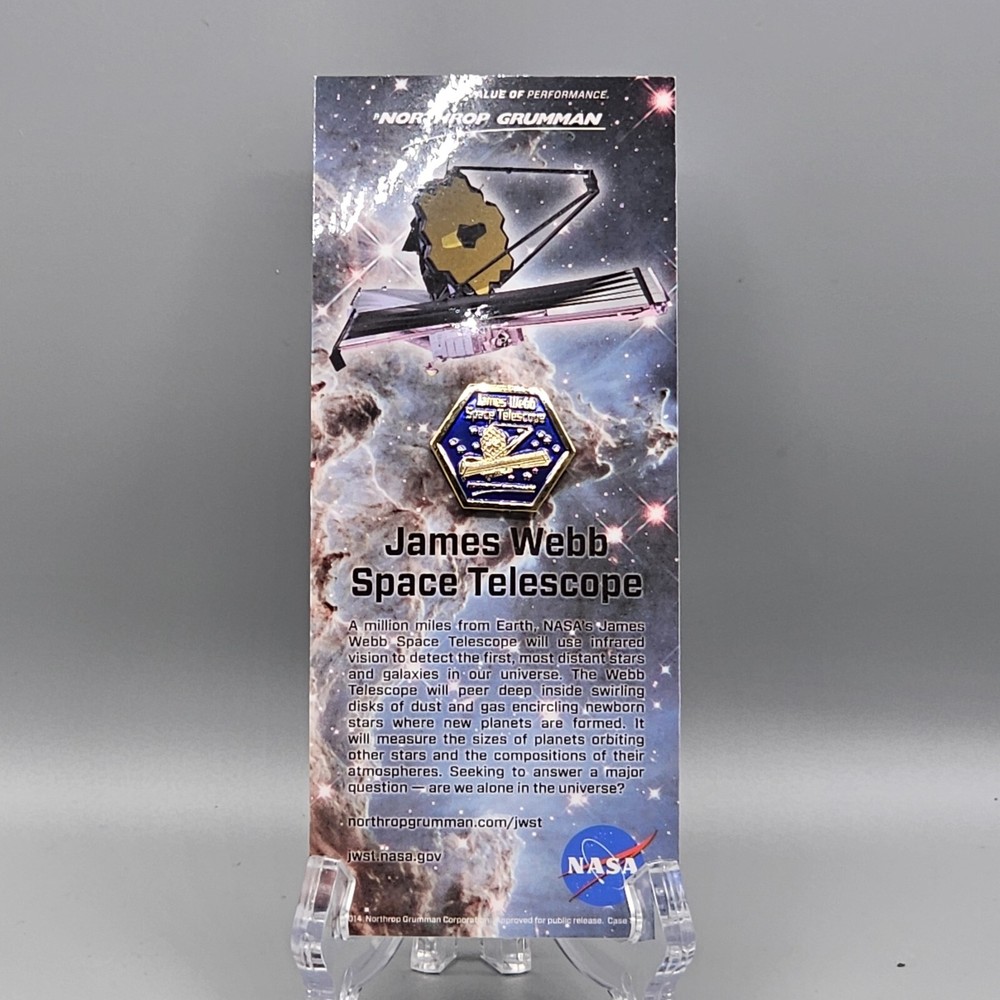 James Webb Space Telescope Northrop Grumman Pin
