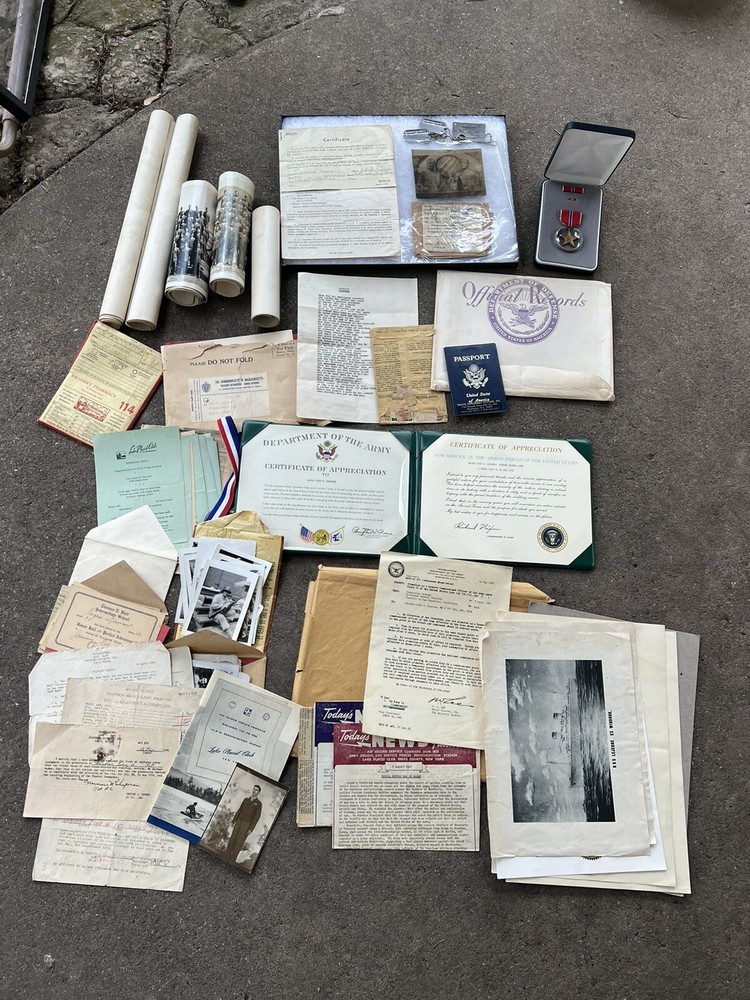 WW2 US Army 79th Infantry Division POW Grouping Stalag (Q949