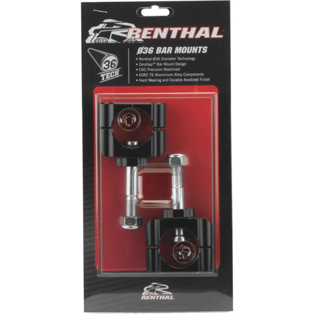 Renthal 36Tech Bar Mount with  5 mm Offset CL051