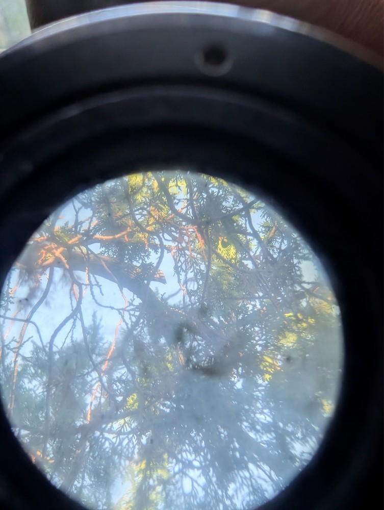 WWII M17 Telescope Elbow M.L. Co. Artillery Sight Working Filter Needs Cleaning