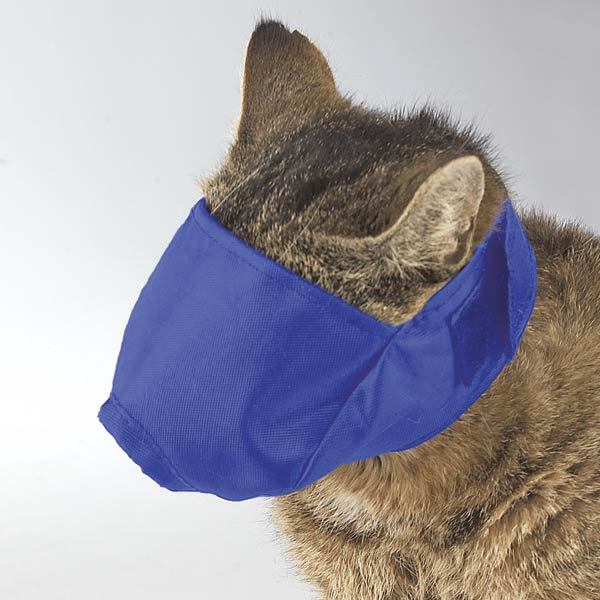 Soft Adjustable Cat Muzzles Perfect For Grooming Three Colors and Muzzle Sizes