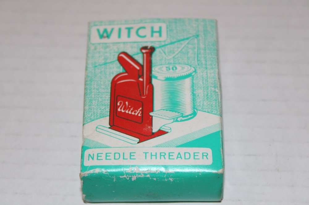 Vintage Witch Automatic Needle Threader with lnstructions Made in Germany - NOS