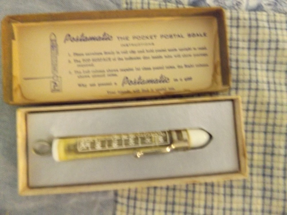 Postmatic Pocket Postal Scale in Original Box