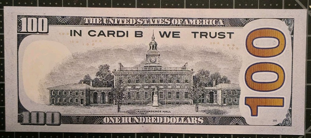 Cardi B Tour Dollars