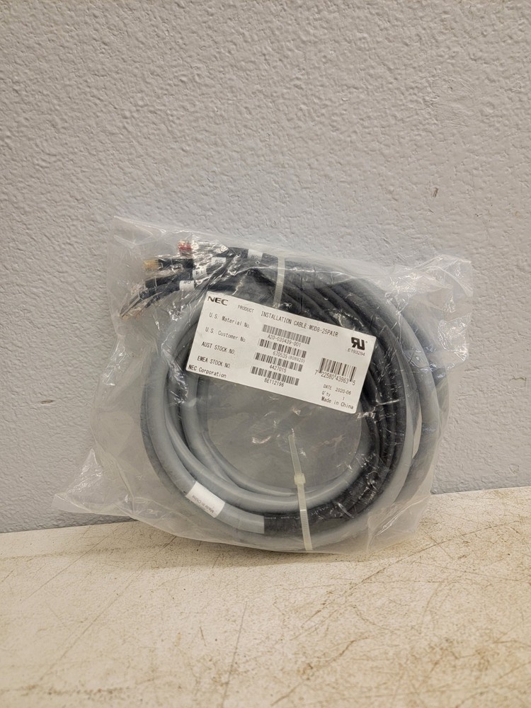 NEC NEC-80892 A20-030439-001 Install Cable
