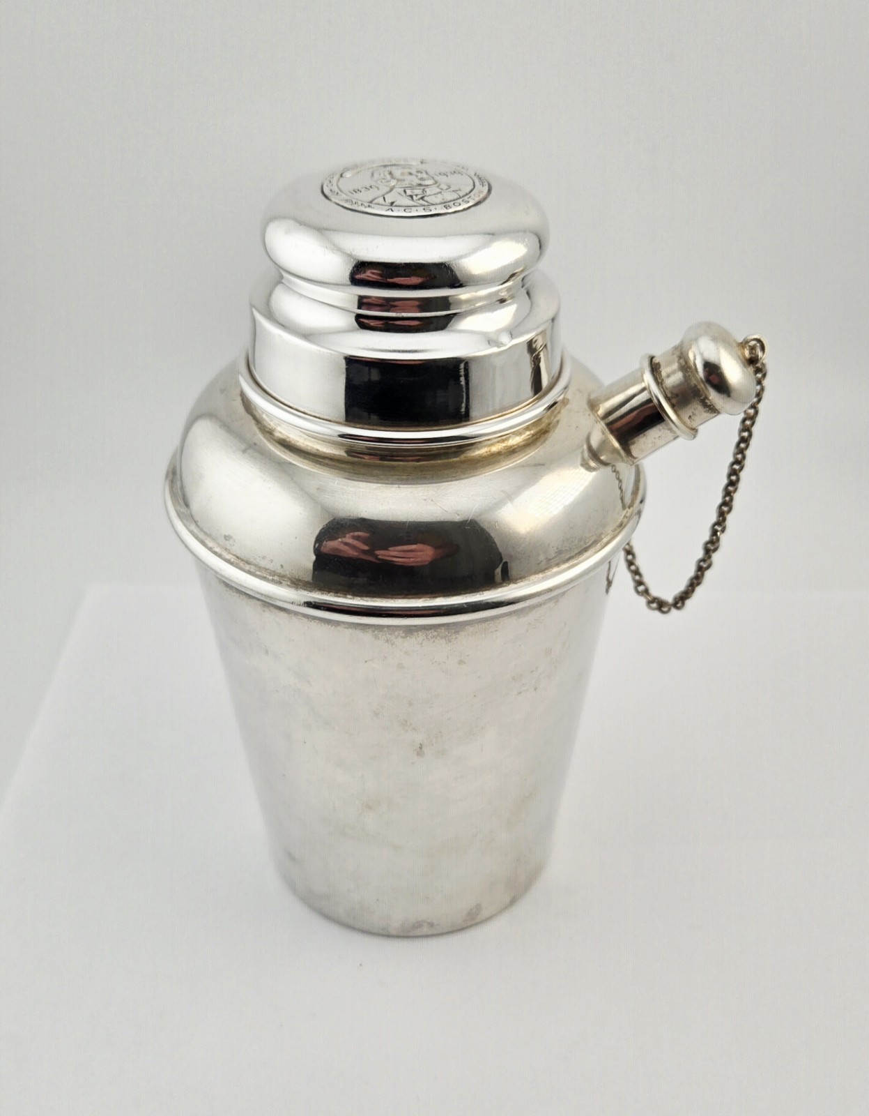 Vintage Sterling Silver Charles Goodyear Cocktail Shaker A.C.S Boston 1939 152g
