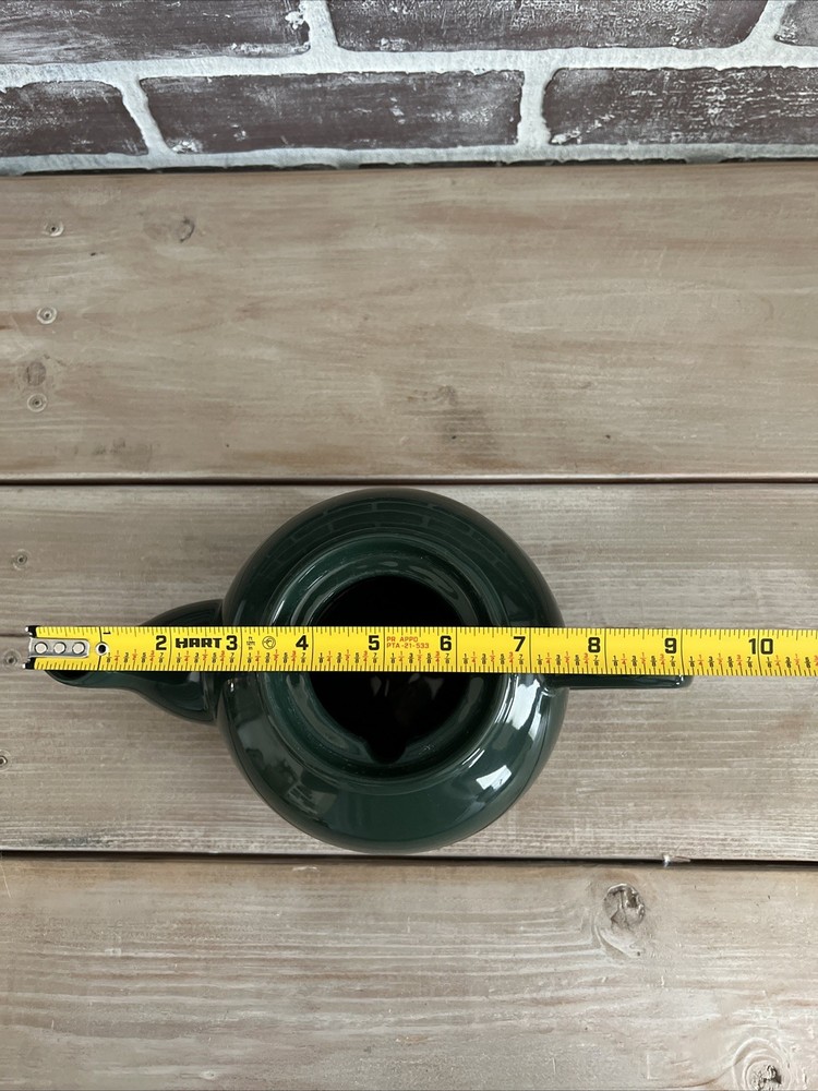 Crown Stoneware, Hunter Green Teapot
