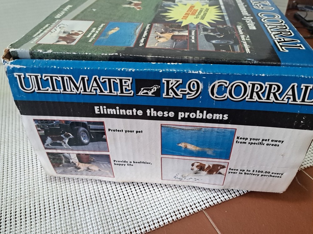 Ultimate K-9 Corral Rechargeable Pet Containment System Model #9200