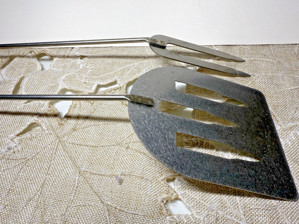 Bullet Handle Cook Out Fork & Spatula