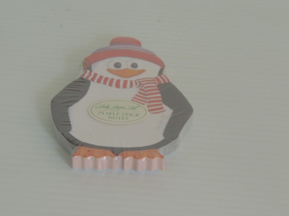 Lady Jayne Ltd. WINTER SNOWMAN Note 75 pc Sticky Notes CHRISTMAS