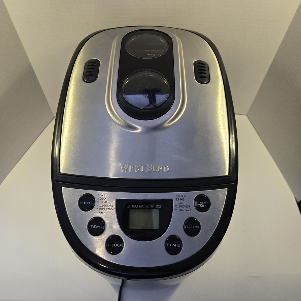West Bend 41300  Dual Blade 2.5 lbs. Bread Maker & Dough Machine