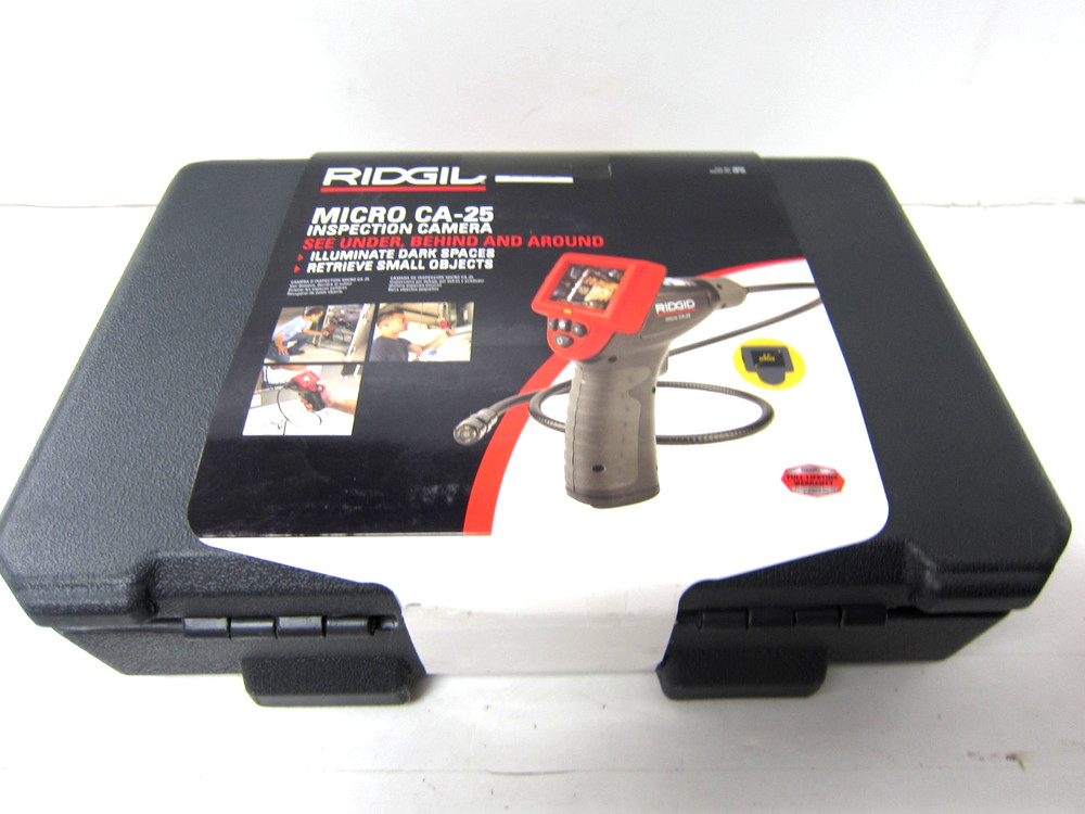 RIDGID CA-25 Micro Visual Inspection & Diagnostic Handheld Camera w/ 2.7 in. Col
