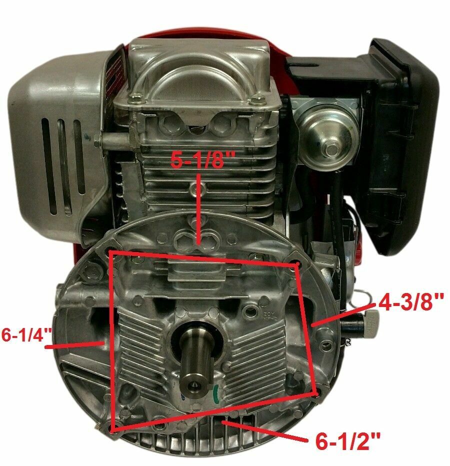 GCV 190 Honda 6hp Over Head Cam Motor 7/8" x 1-7/8" Vertical Shaft Engine