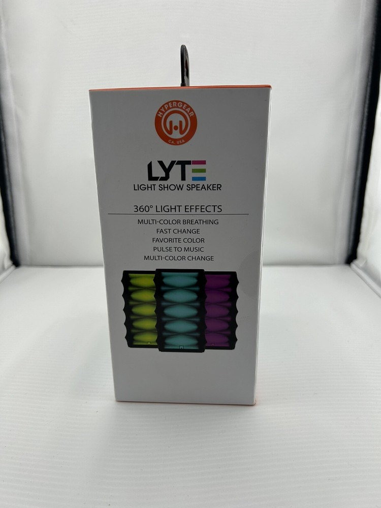 HyperGear LYTE Mini Wireless LED Speaker [Black]