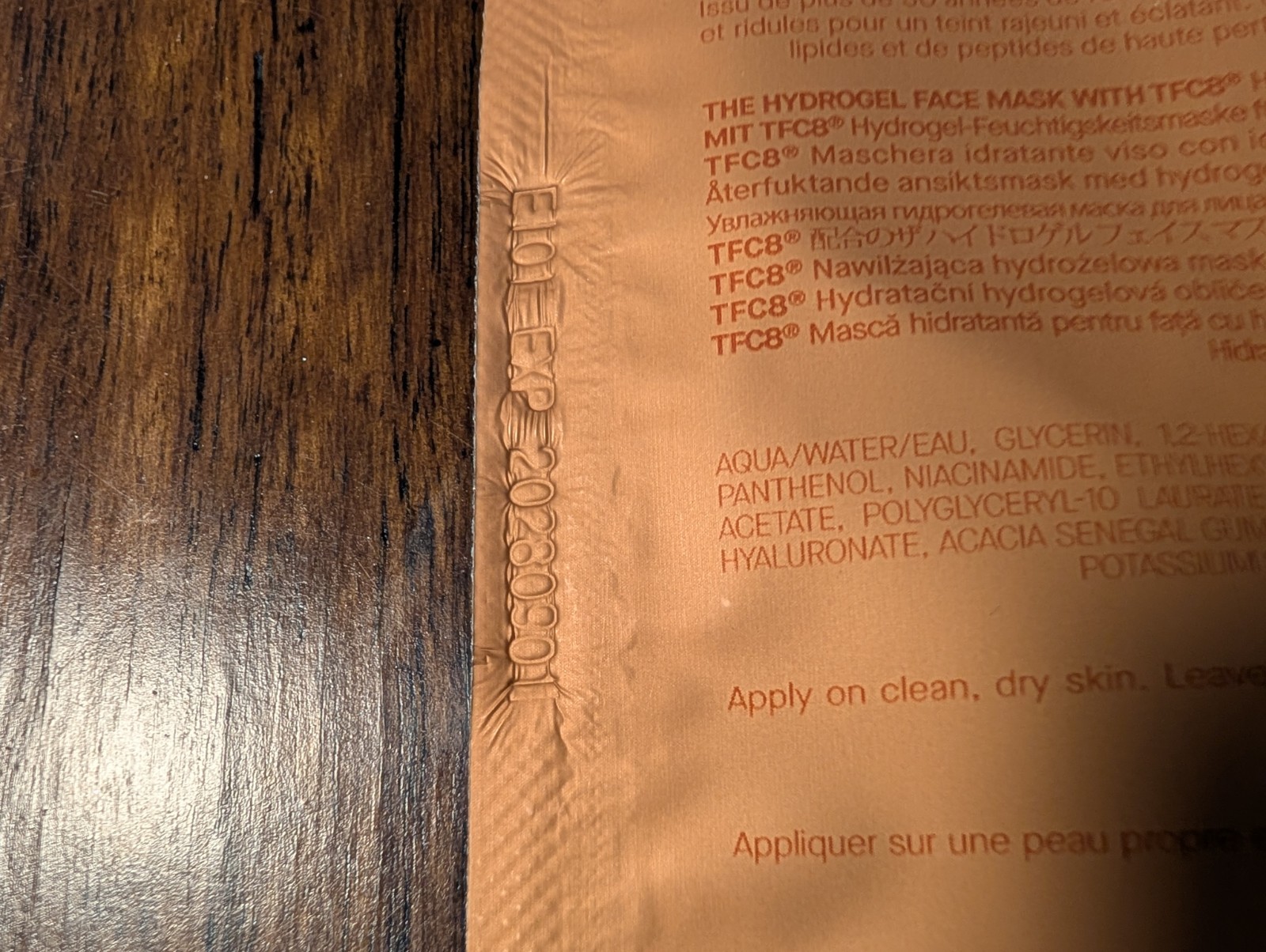 NEW Augustinus Bader The Hydrogel Face Mask, SEALED EXP 2028