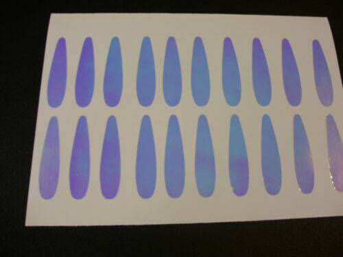 Trolling Spoon TRU UV CLEAR Die Cut Fishing Lure Tape 9 Sizes