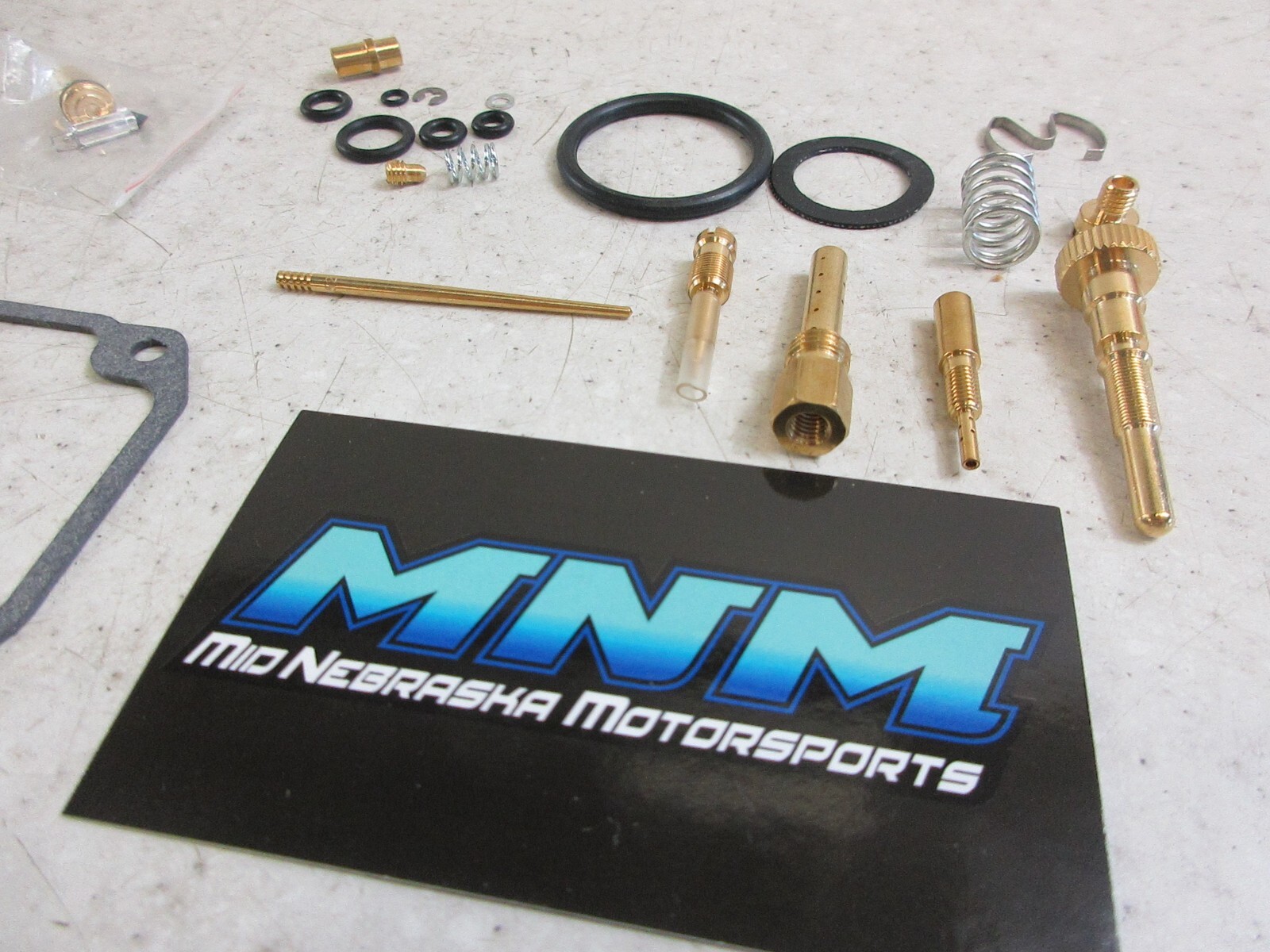 Yamaha Tri Moto 200 / Moto 4 - Complete Carb Kit - Carburetor Rebuild Valve