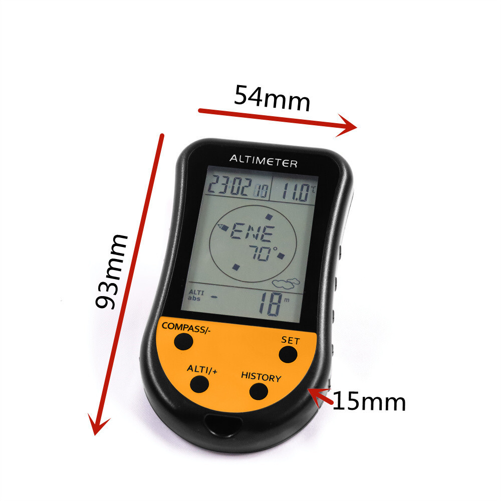 Electronic Digital Altimeter 8 in 1 Multifunction LCD Backlight K7Z7