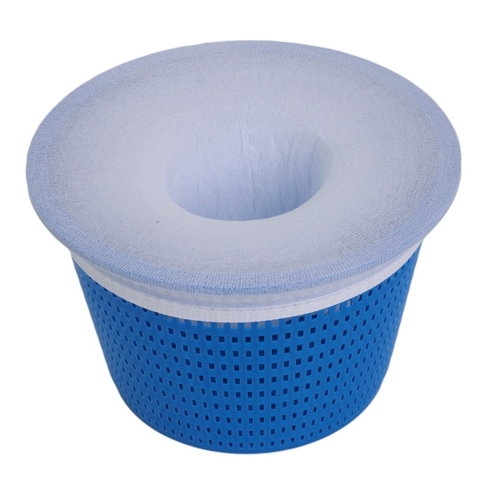 10 Pack Pool Skimmer Socks for Pool Filter Baskets Above Ground