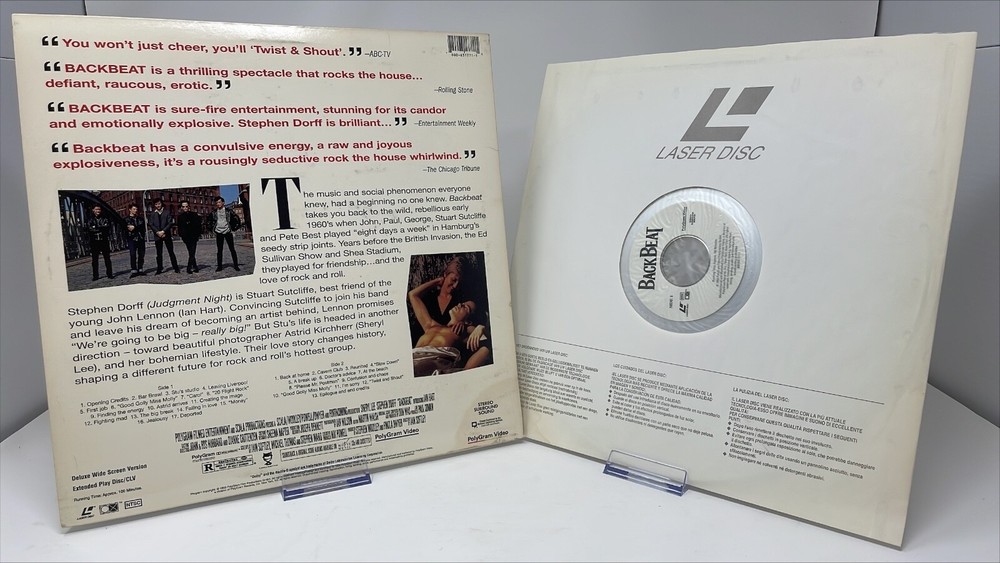 Backbeat (Laserdisc, 1994) 📀
