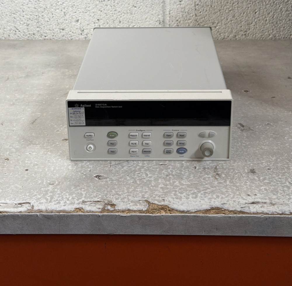 Agilent 34970A Data Acquisition / Switch Unit Mainframe