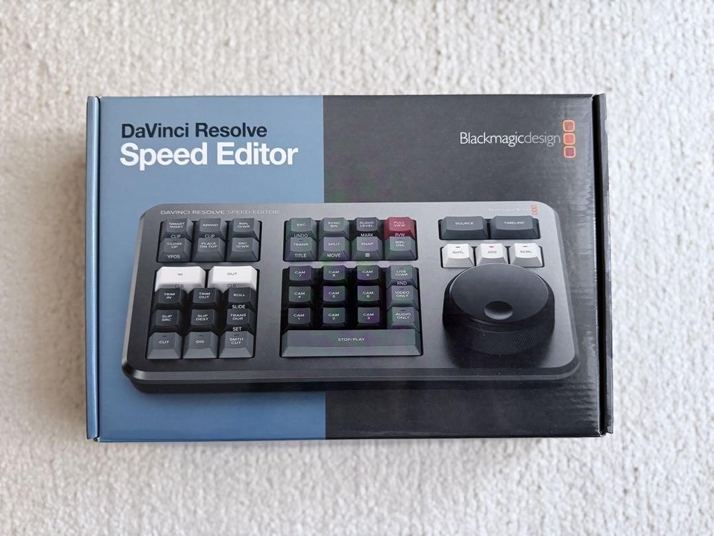 DaVinci Resolve Speed ​​Editor dedicated controller